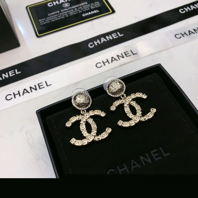 Ch*el earrings